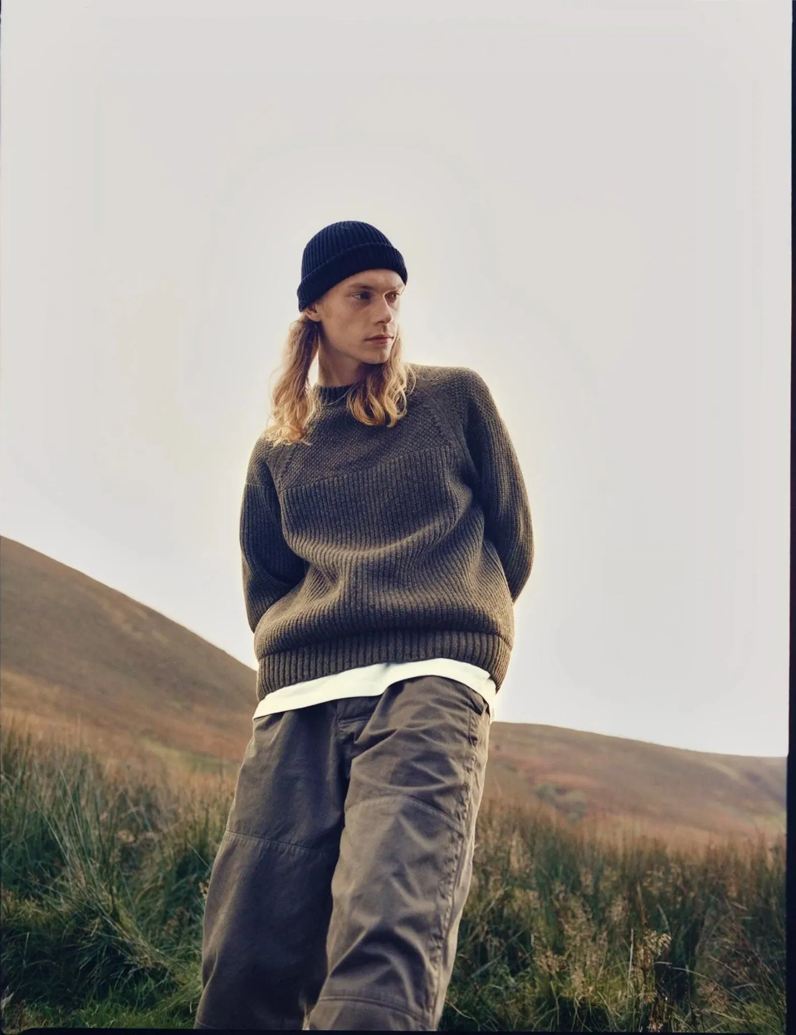 Barbour Mosely Fishermans Beanie Hat - Black sold by Article London product image thumbnail 4