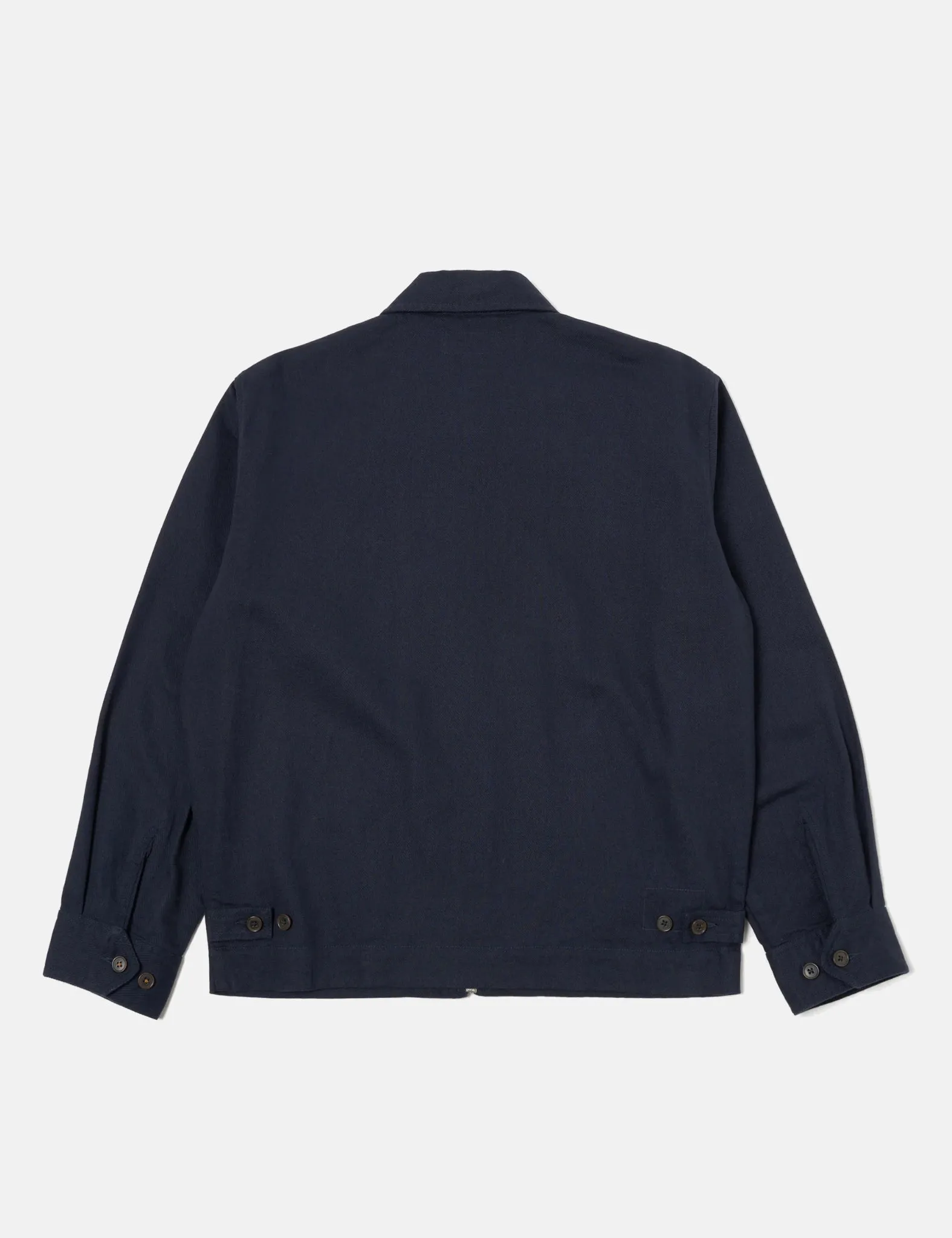 Universal Works Windcheater Jacket (Twill) - Navy Blue sold by Article London product image thumbnail 4