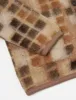 Universal Works Mosaic Fleece Cardigan - Sand sold by Article London