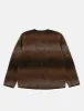 Universal Works Zip Liner Fleece Jacket (Ombre) - Brown sold by Article London
