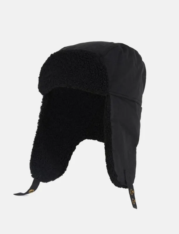 Barbour Morar Wax Trapper Hat - Black sold by Article London