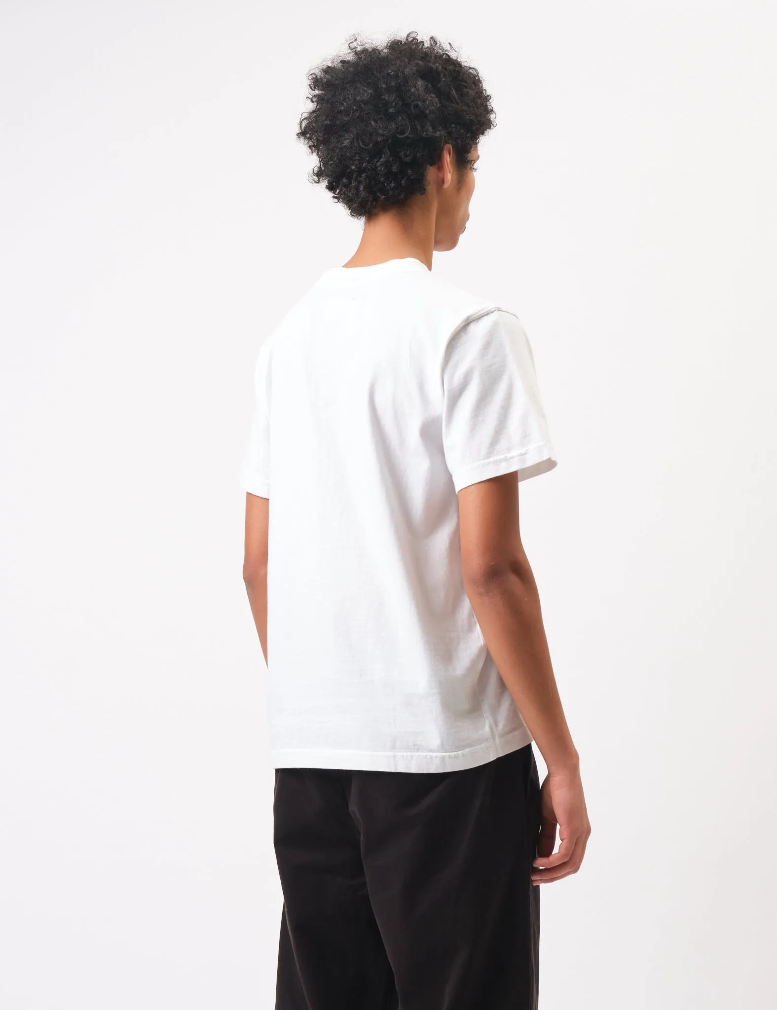 Bhode Everyday Pocket T-Shirt - White sold by Article London product image thumbnail 5