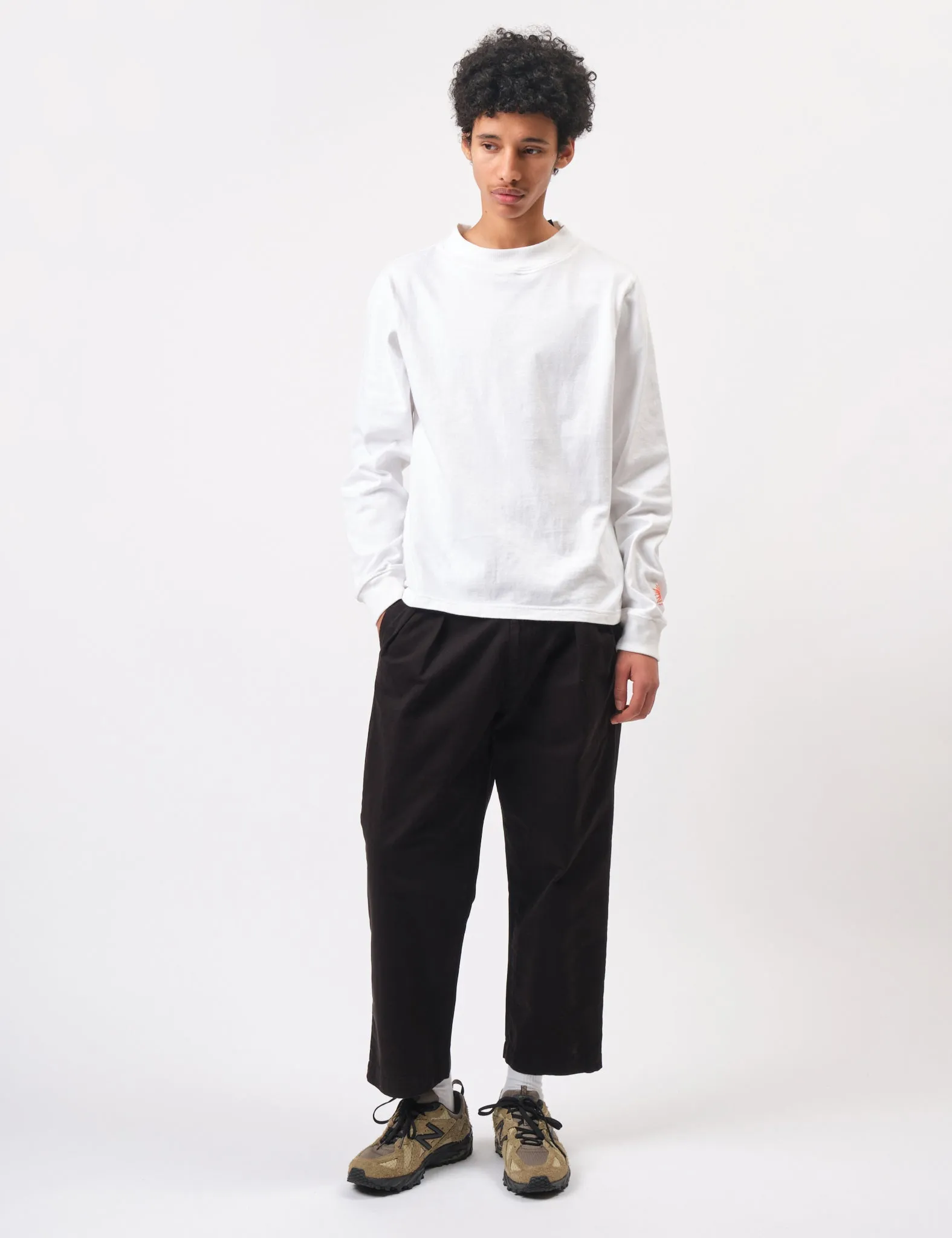 Bhode Two Pleat Pant - Black sold by Article London product image thumbnail 3