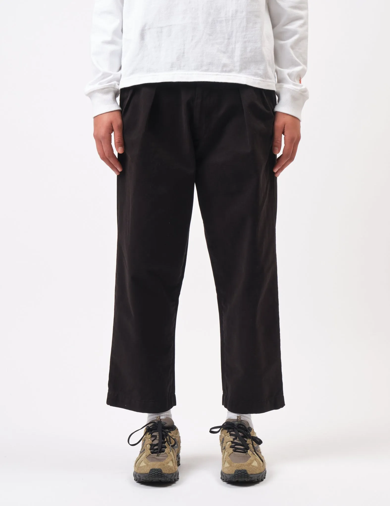 Bhode Two Pleat Pant - Black sold by Article London