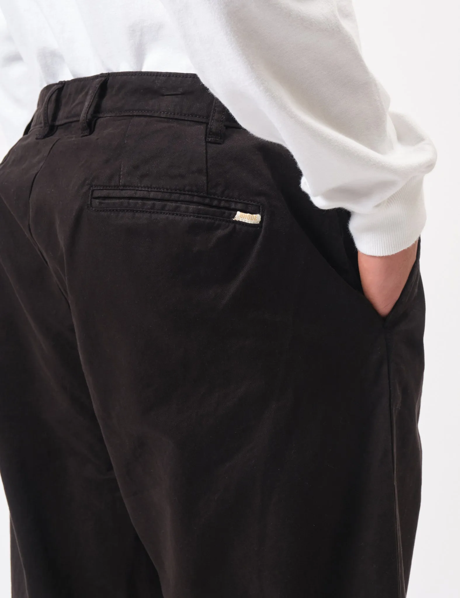 Bhode Two Pleat Pant - Black sold by Article London product image thumbnail 2