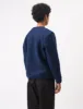 Universal Works Wool Fleece Cardigan - Indigo Blue sold by Article London