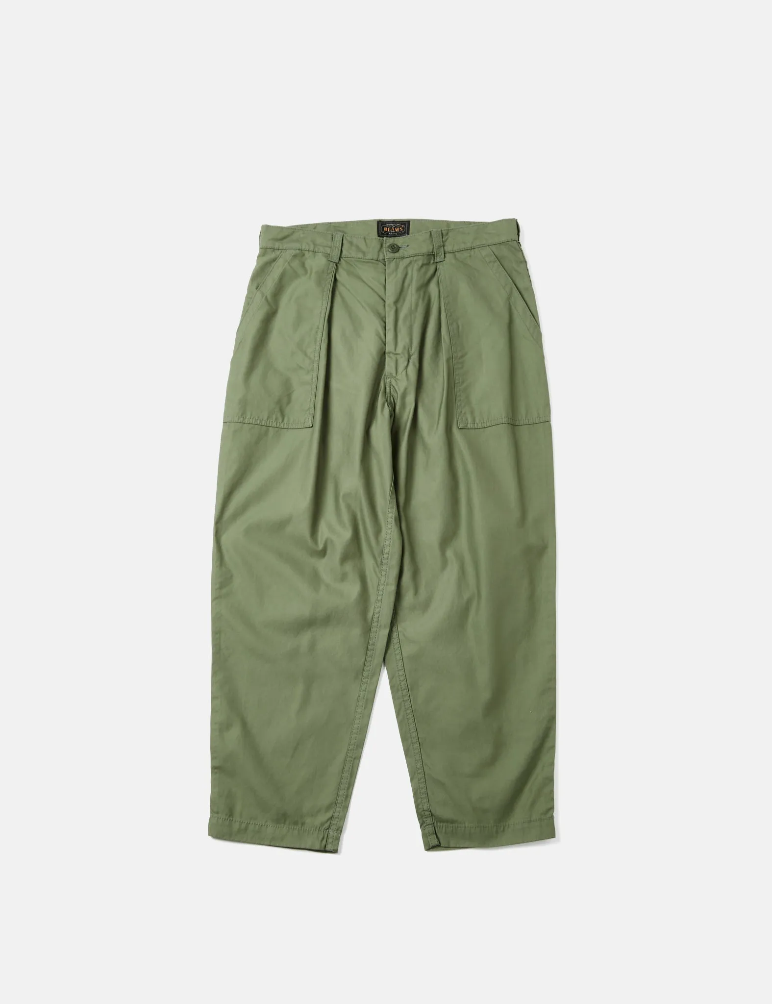 Beams Plus Fatigue Pant (Cotton Satin) - Sage Green sold by Article London product image thumbnail 5