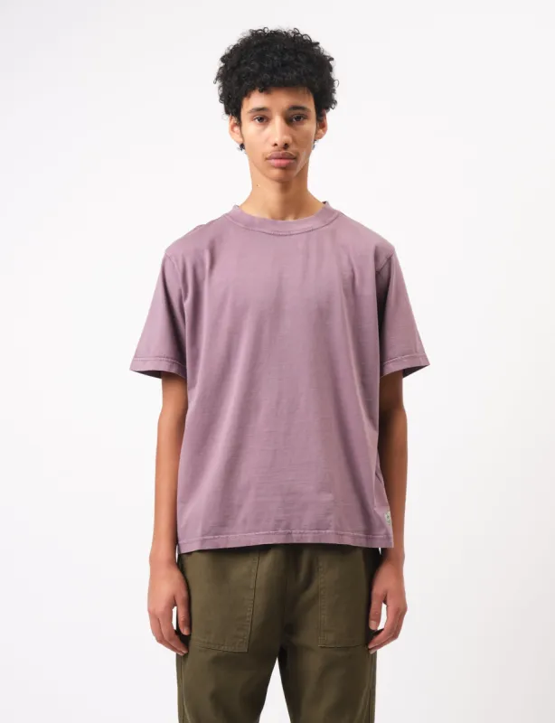 Bhode Pigment Washed Tee - Plum sold by Article London