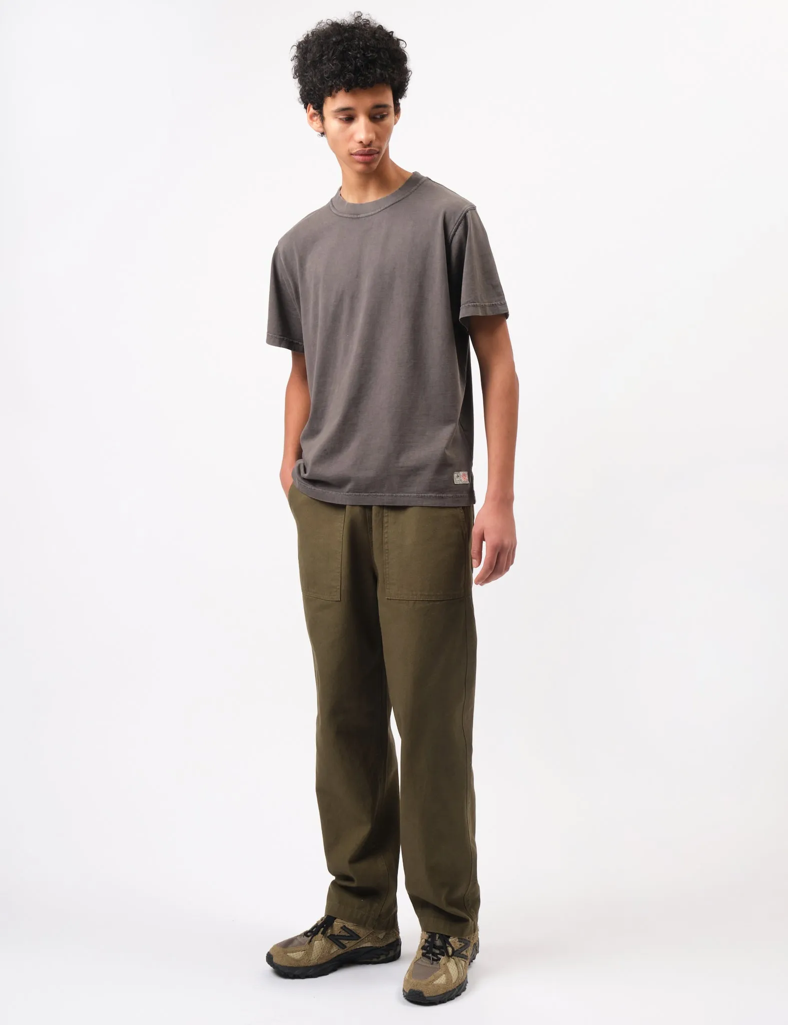 Bhode Pigment Washed Tee - Paloma Grey sold by Article London product image thumbnail 3