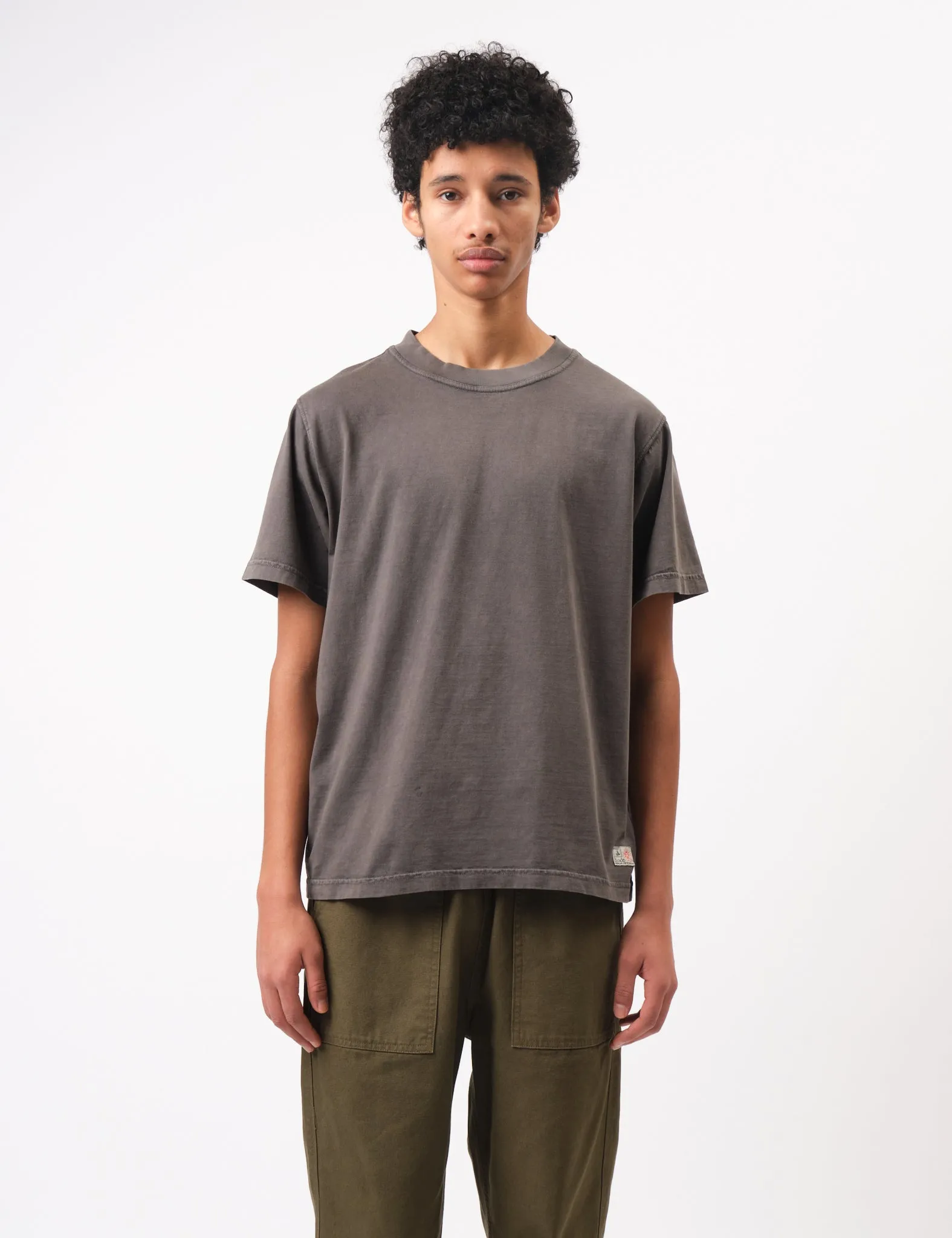 Bhode Pigment Washed Tee - Paloma Grey sold by Article London
