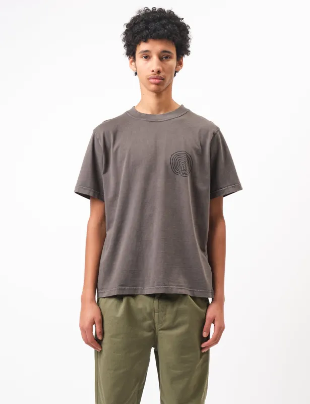 Bhode Myths Pigment Washed Tee - Paloma Grey sold by Article London