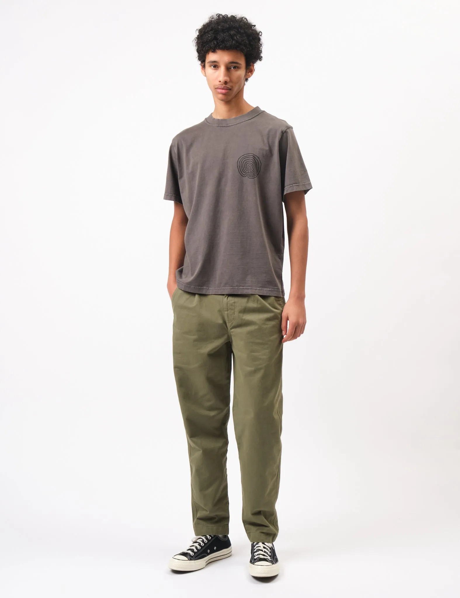 Bhode Myths Pigment Washed Tee - Paloma Grey sold by Article London product image thumbnail 5