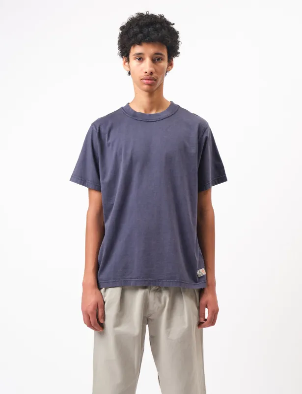 Bhode Pigment Washed Tee - Crown Blue sold by Article London