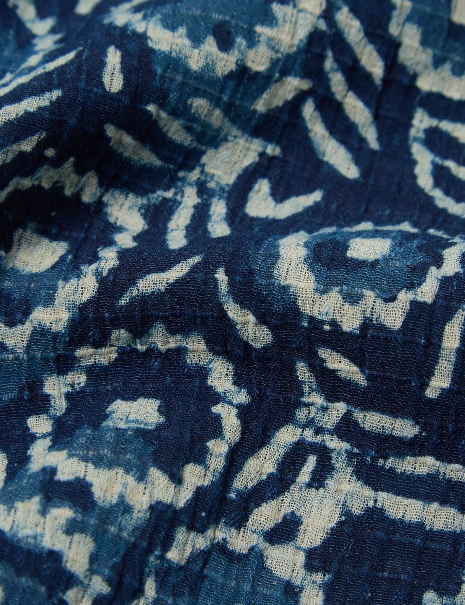 Universal Works Road Winston Shirt - Indigo Blue sold by Article London product image thumbnail 5