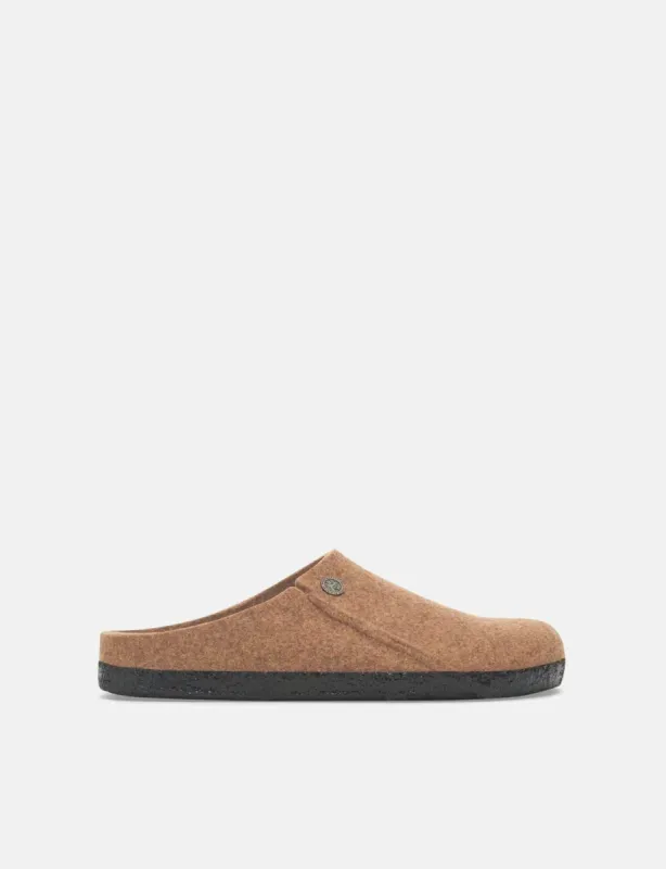 Birkenstock Women's Zermatt Slippers (Narrow) - Toffee Melange sold by Article London