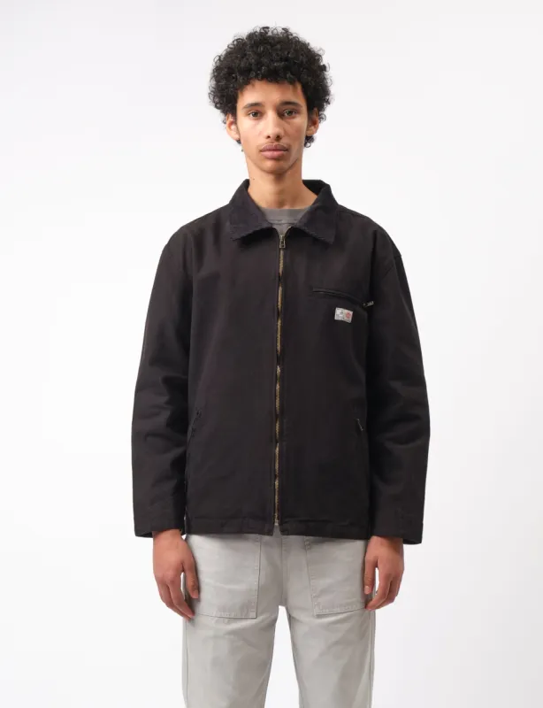 Bhode Mechanics Jacket Canvas - Washed Black sold by Article London