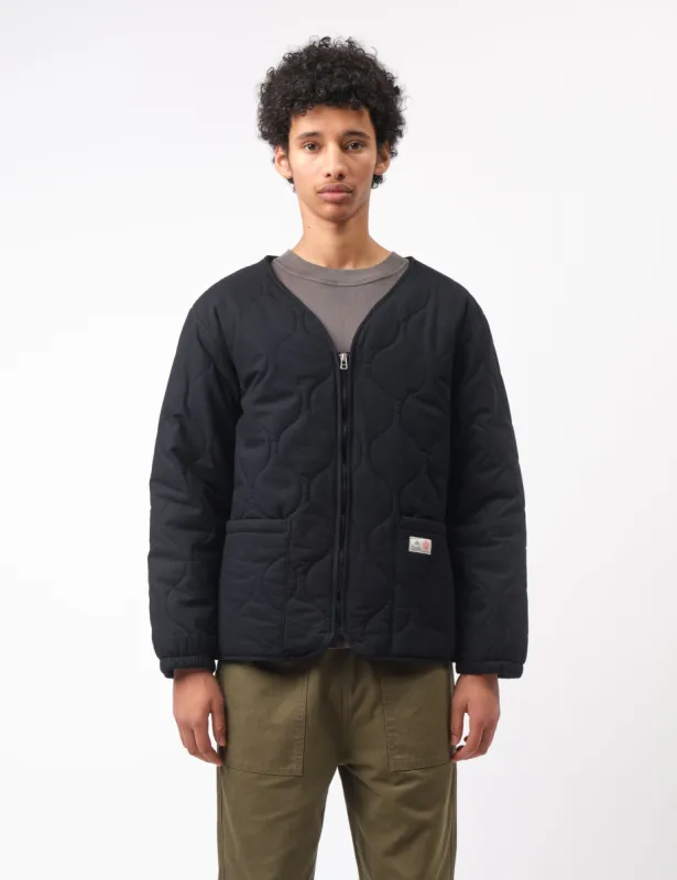 Bhode Quilted Jacket - Black sold by Article London