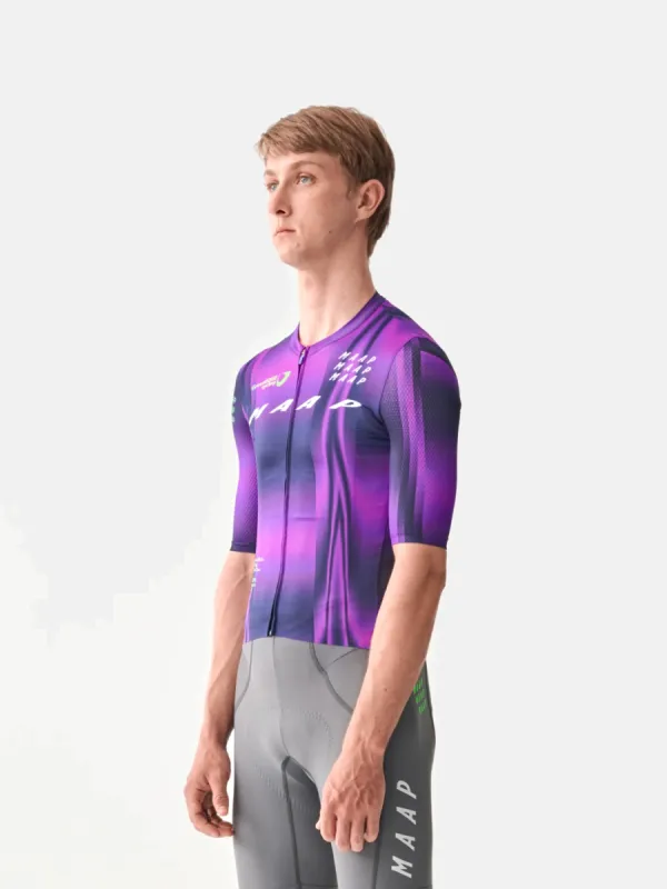 Maap World Tour Pro Air Jersey - Aurora/Midnight Blue made by MAAP