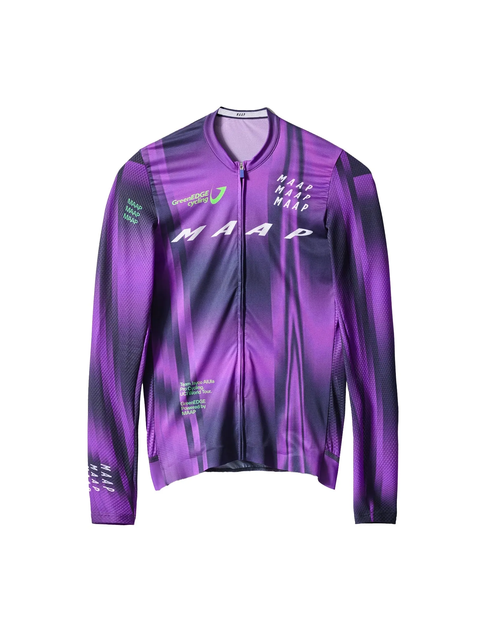 Maap World Tour Pro Air Long Sleeve Jersey - Aurora/Midnight Blue sold by Article London product image thumbnail 2