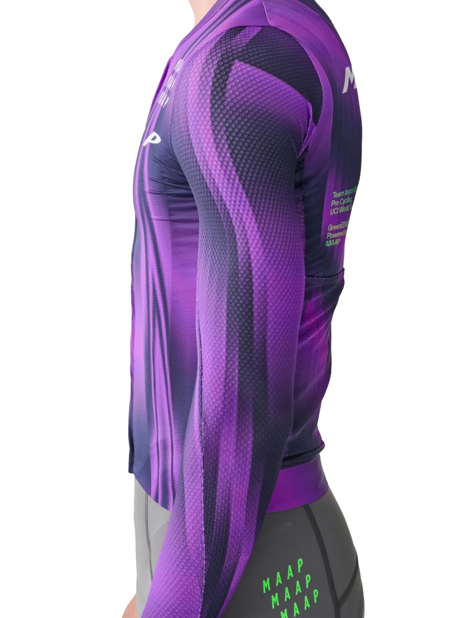 Maap World Tour Pro Air Long Sleeve Jersey - Aurora/Midnight Blue sold by Article London product image thumbnail 5