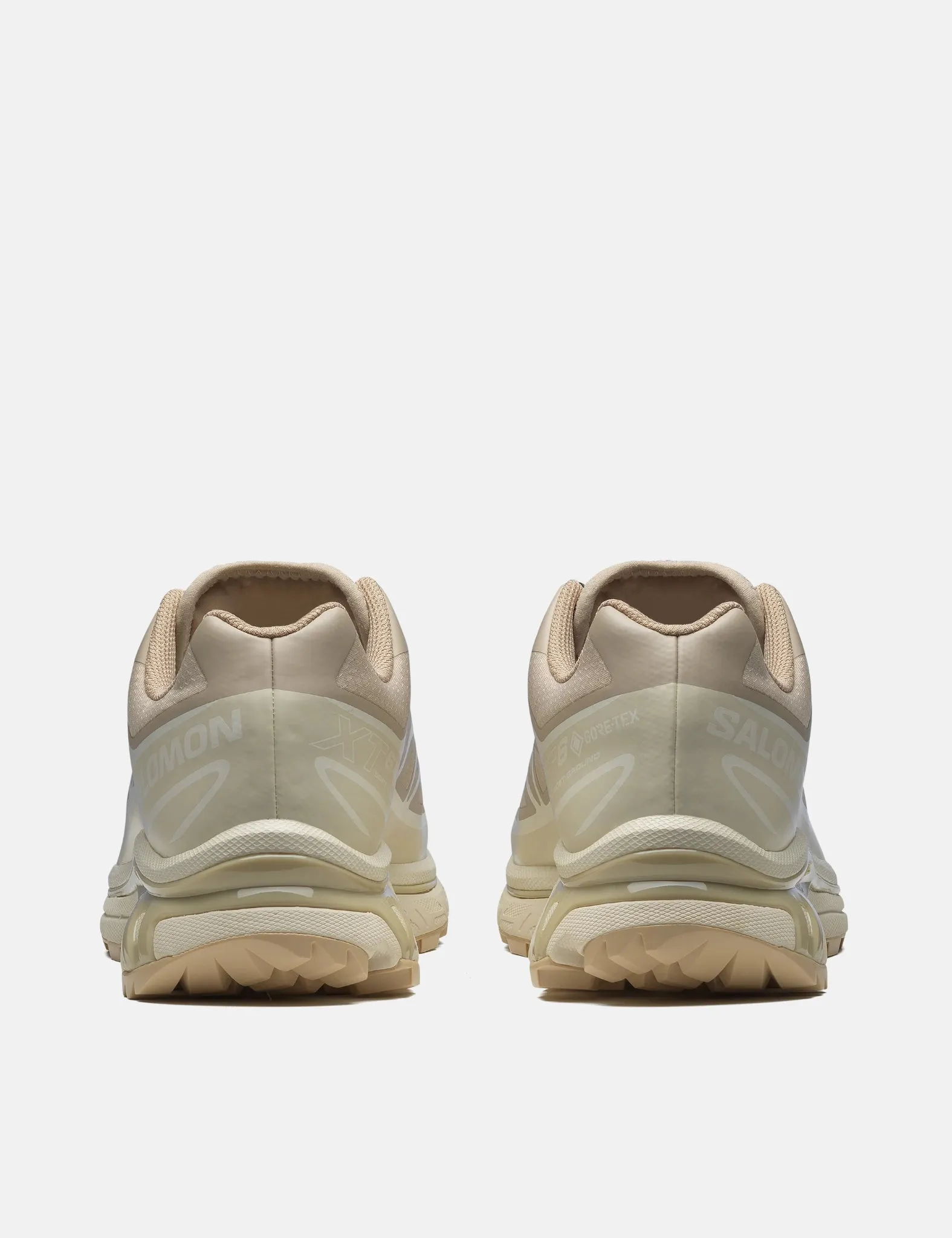 Salomon XT-6 GTX Gore-Tex Trainers - Oxford Tan/Almond Milk/Safari sold by Article London product image thumbnail 3