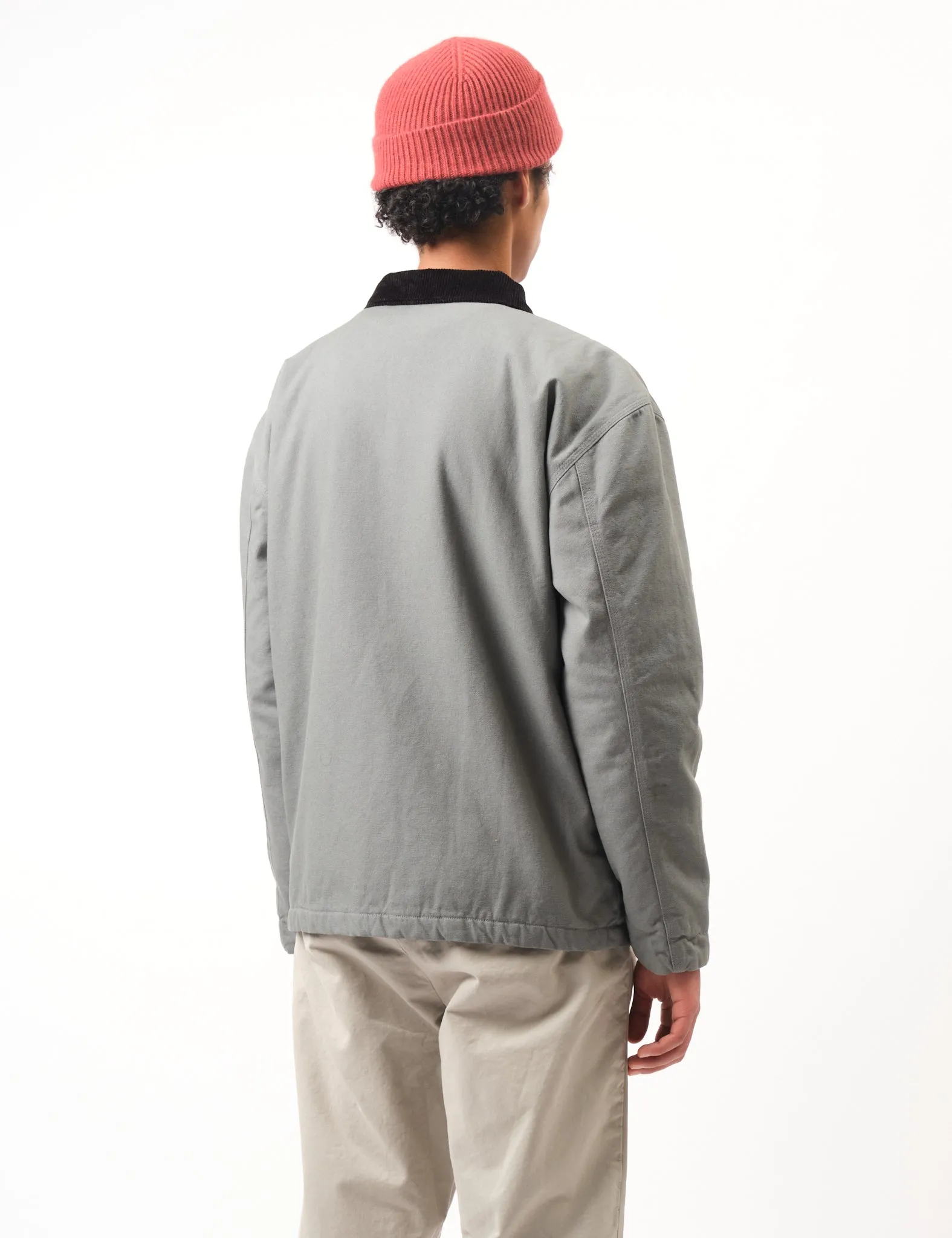 Bhode Mechanics Jacket Canvas (Insulated) - Moon Mist sold by Article London product image thumbnail 4