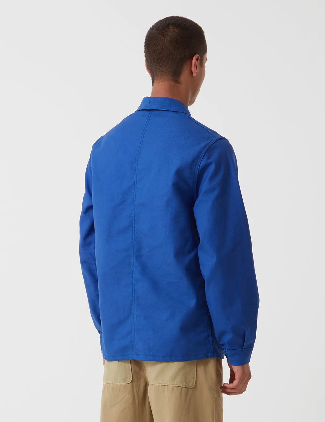 Le Laboureur Cotton Work Jacket - Bugatti Blue sold by Article London product image thumbnail 4