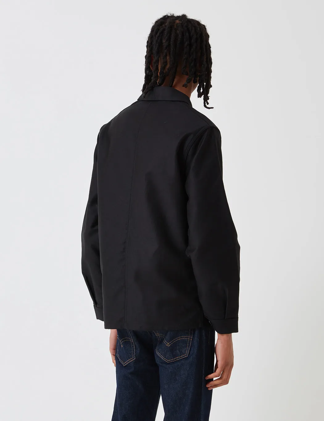 Le Laboureur Moleskin Work Jacket - Black sold by Article London product image thumbnail 4