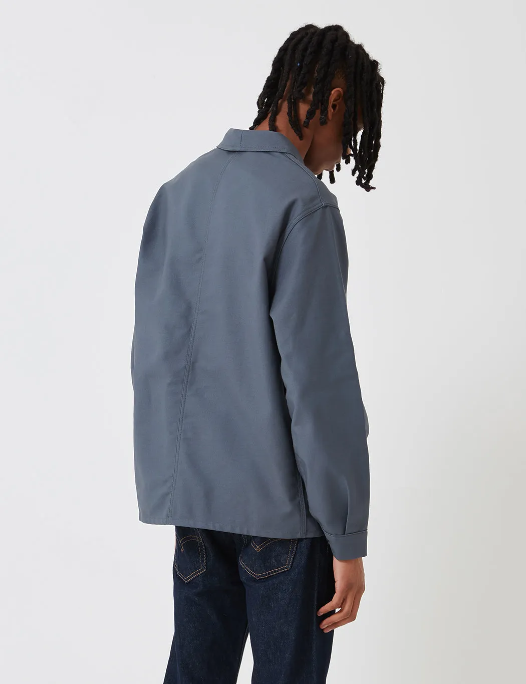 Le Laboureur Cotton Work Jacket - Charcoal Grey sold by Article London product image thumbnail 4