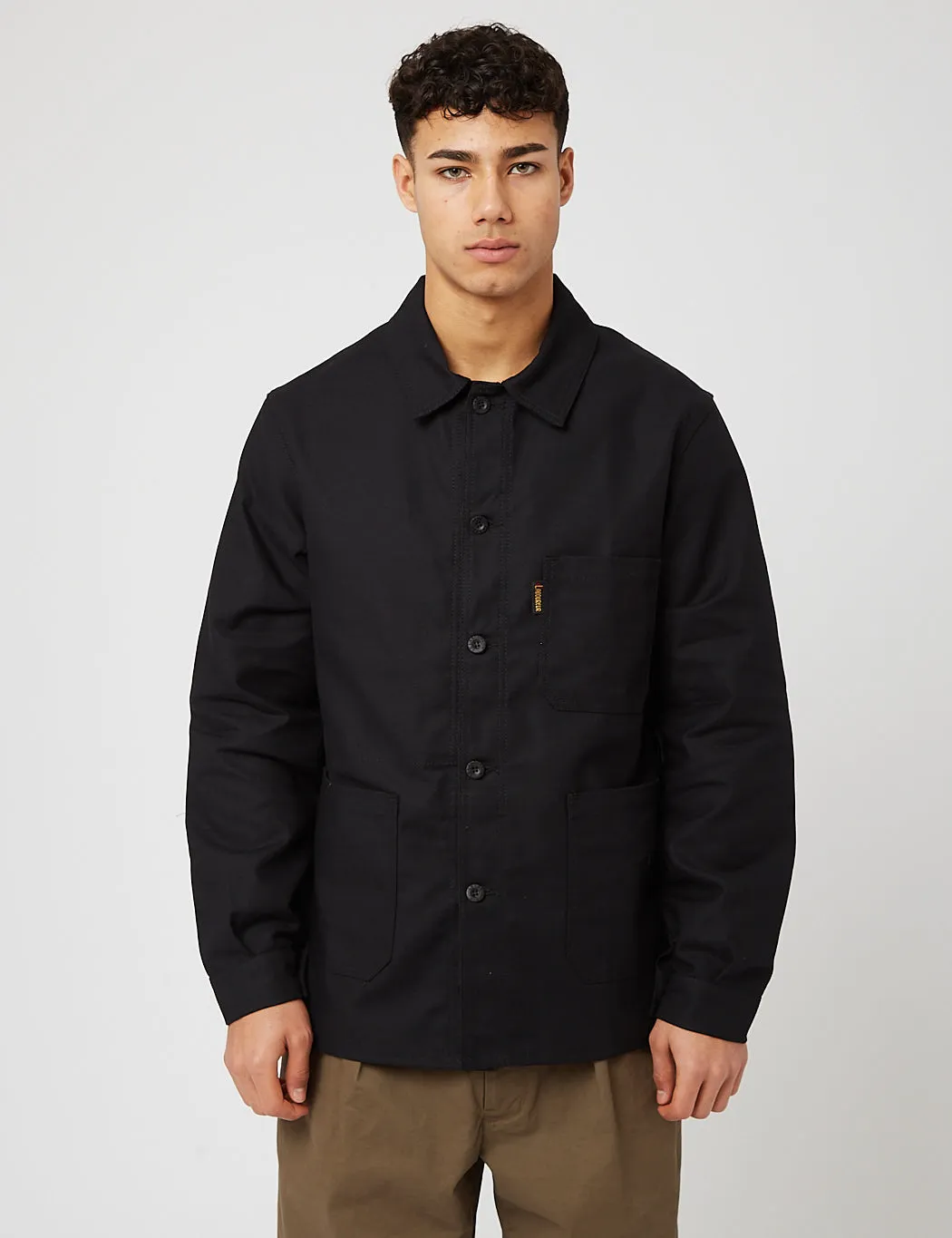 Le Laboureur Cotton Work Jacket - Black sold by Article London