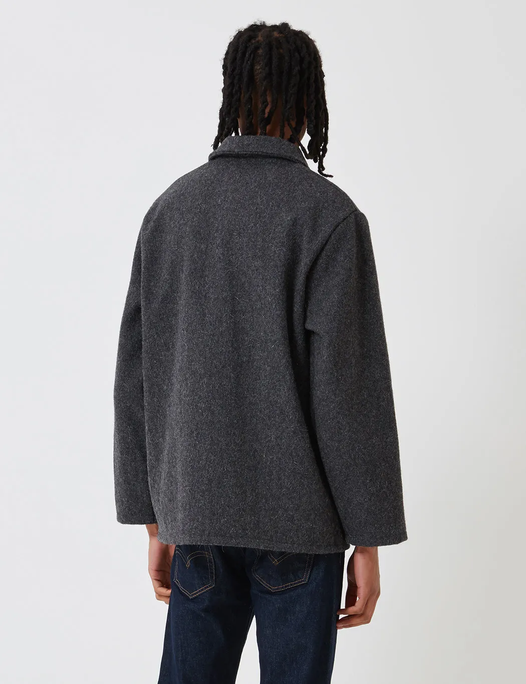 Le Laboureur Wool Work Jacket - Grey sold by Article London product image thumbnail 5