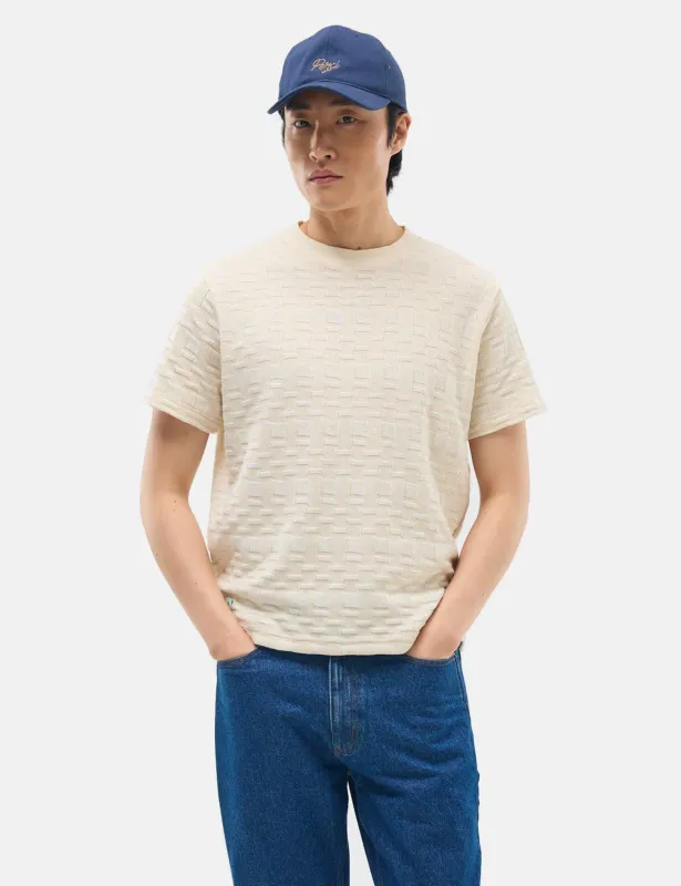 Percival Deck Oversized T Shirt (Organic Cotton) - Ecru sold by Article London