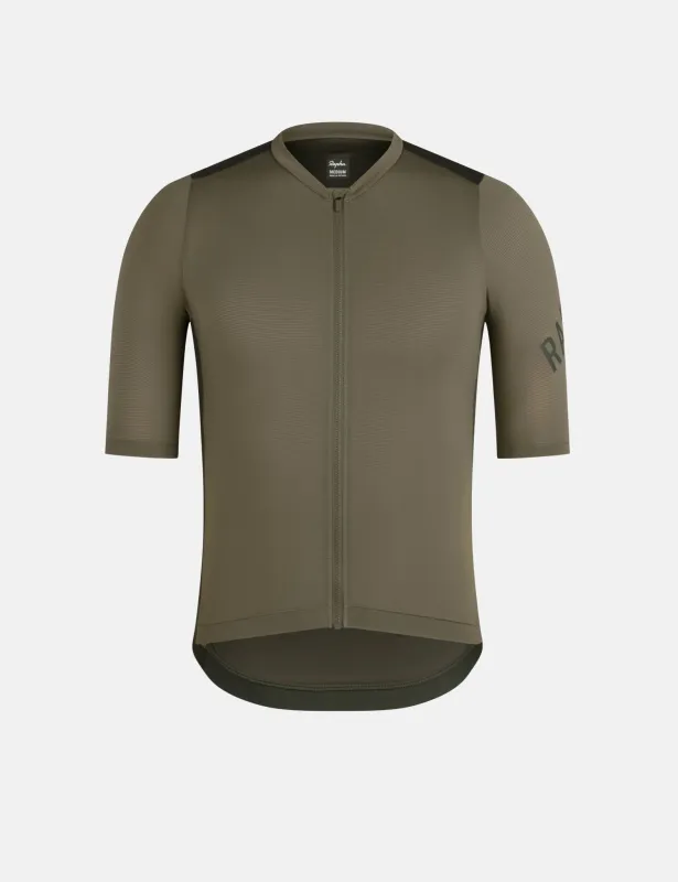 Rapha Pro Team Training Jersey - Kalamata Green/Deep Depths sold by Article London