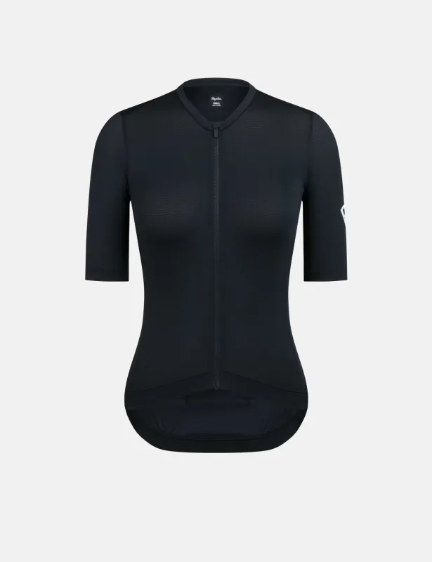 Rapha Women's Pro Team Training Jersey - Black/Black sold by Article London