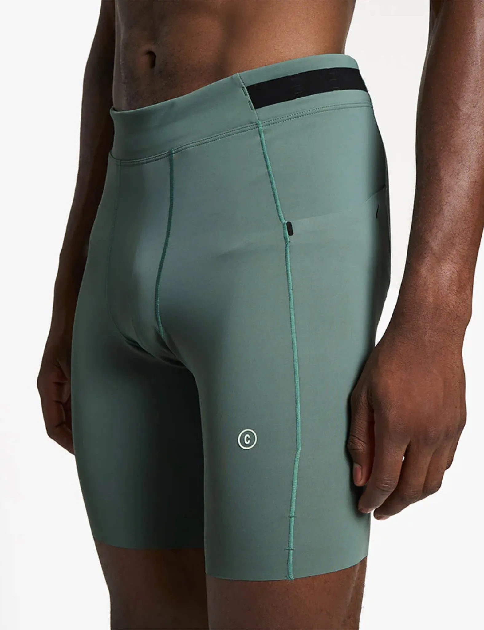 Ciele Athletics M-FST Tights 8'' - Silver Pine Green sold by Article London product image thumbnail 2