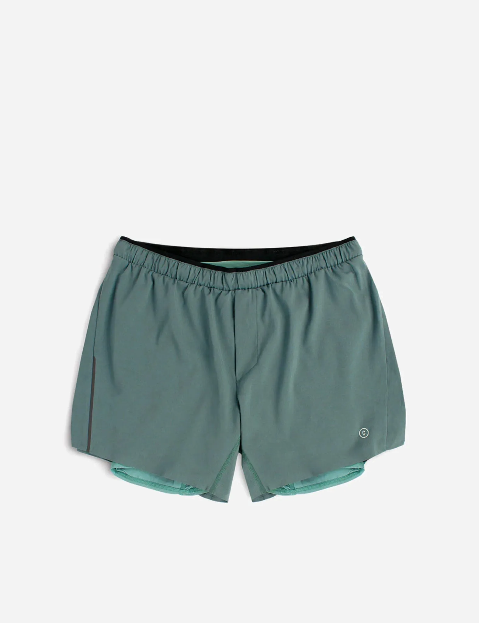 Ciele Athletics M-DLY Shorts 5'' - Silver Pine sold by Article London