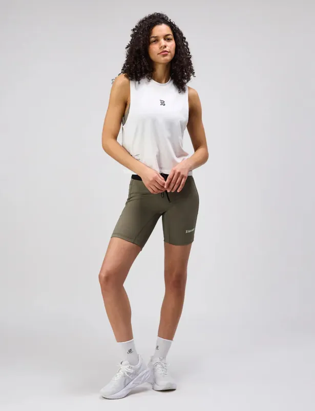 Bandit Women's Micromesh Muscle Tank - White sold by Article London