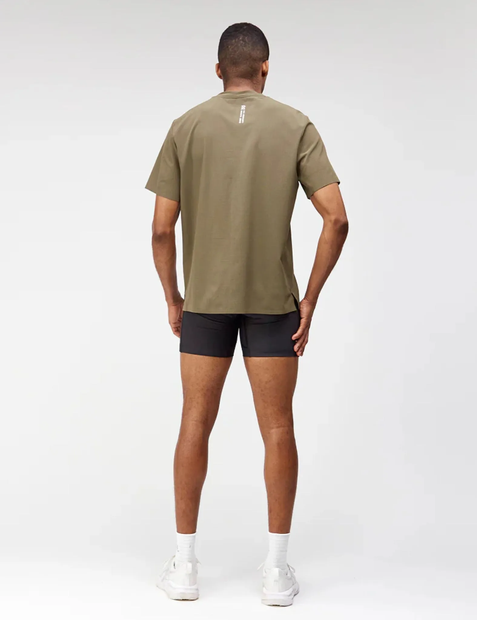 Bandit MicroGrid Proto T-Shirt - Dark Fatigue sold by Article London product image thumbnail 3