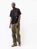 and Wander Oversized Cargo Pants - Khaki sold by Article London
