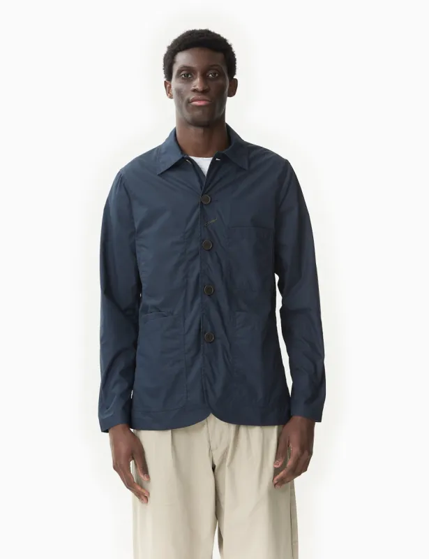 Universal Works Bakers C Jacket (Recycled Poly) - Navy Blue sold by Article London