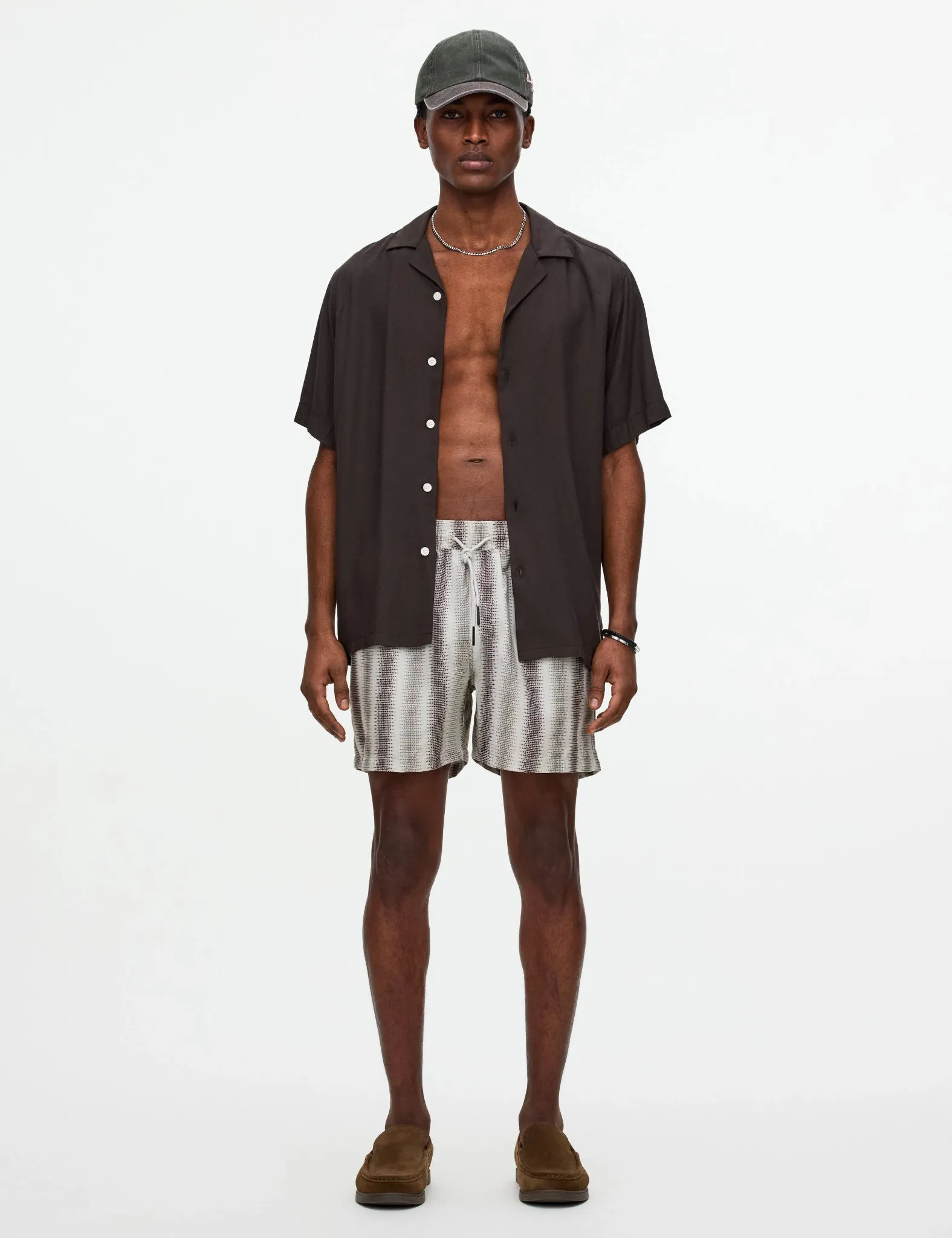 OAS Nomada Swim Shorts - Beige sold by Article London product image thumbnail 4
