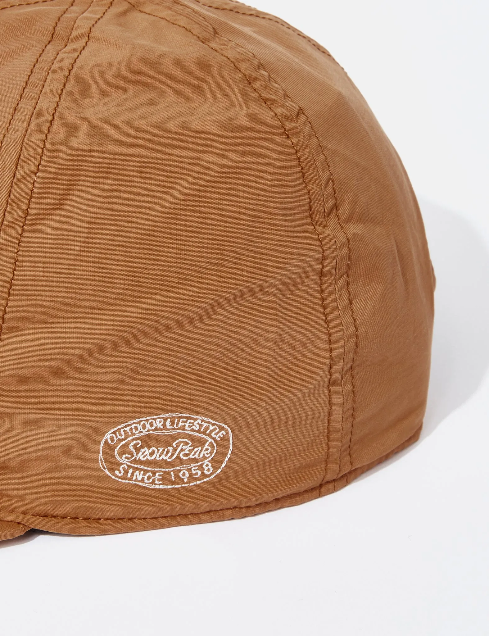 Snow Peak Light Mountain Cloth Cap - Brown sold by Article London product image thumbnail 2