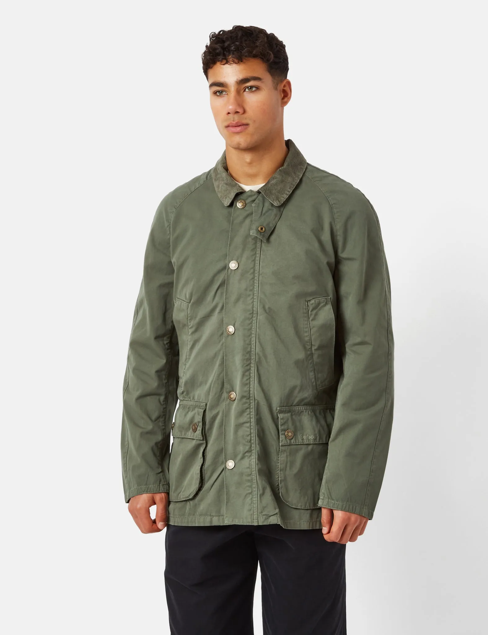 Barbour Ashby Casual Jacket - Agave Green sold by Article London