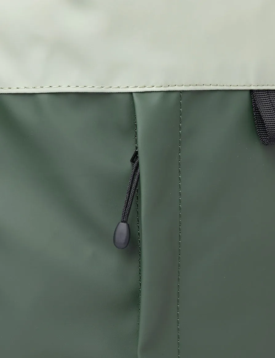 Sandqvist Konrad Rolltop Backpack - Multi Green sold by Article London product image thumbnail 3