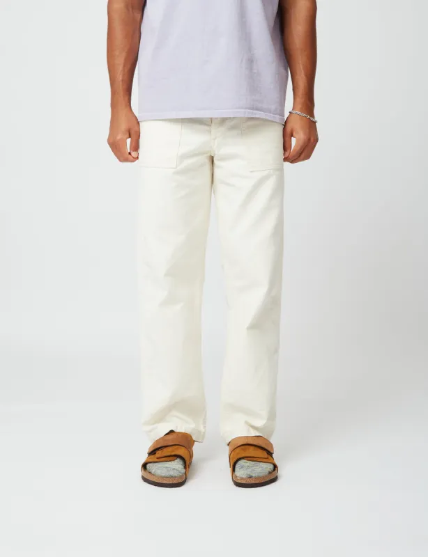 orSlow US Army Fatigue Pants (Regular) - Ecru sold by Article London
