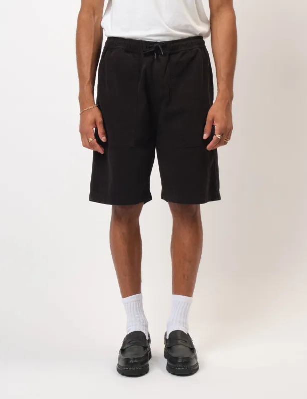 Bhode Fatigue Shorts (Duck Canvas) - Black sold by Article London