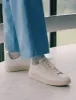 Womens Veja V-12 Leather Trainers - Extra White sold by Article London