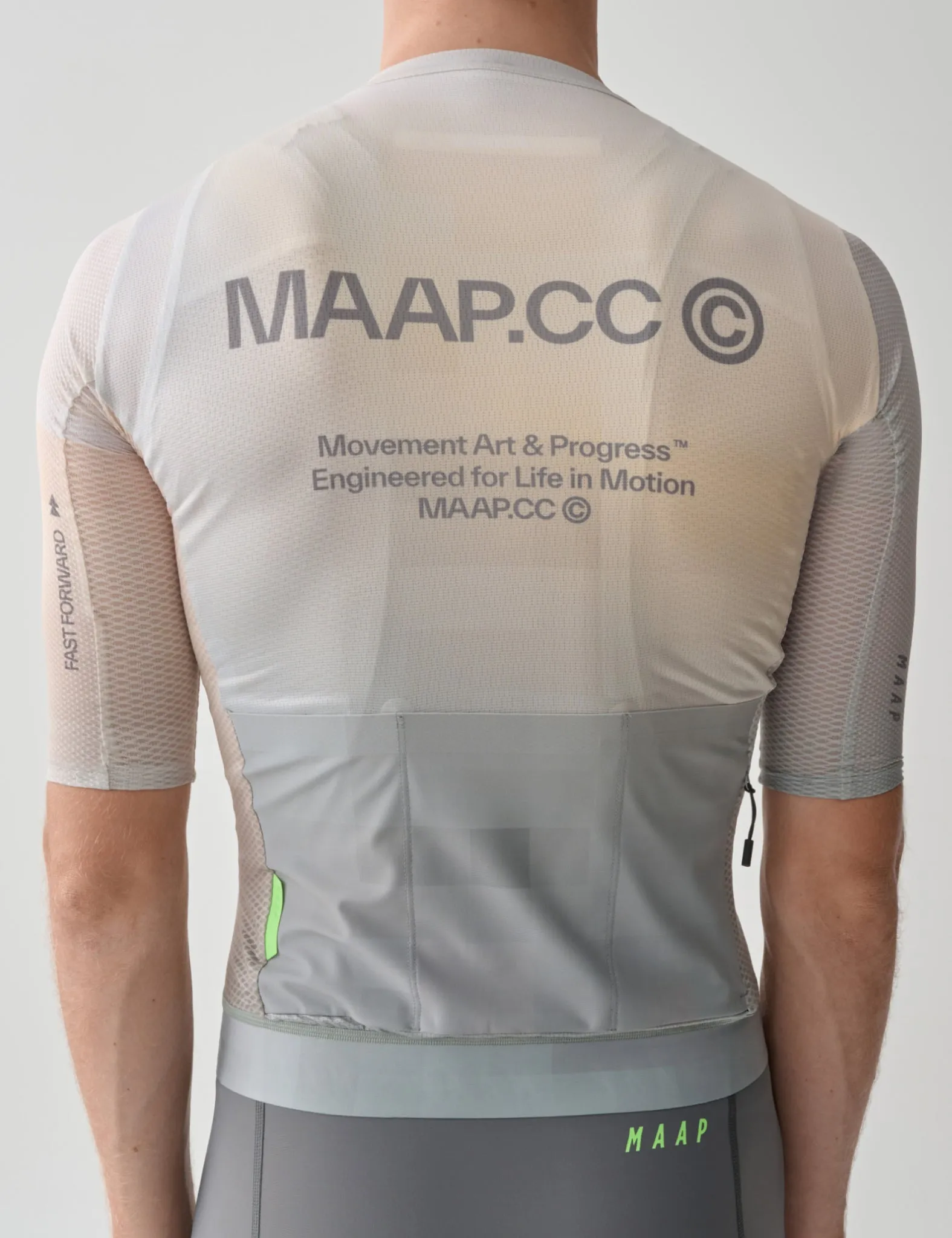 Maap Blur Pro Air Jersey 3.0 - Jaune Grey sold by Article London product image thumbnail 2
