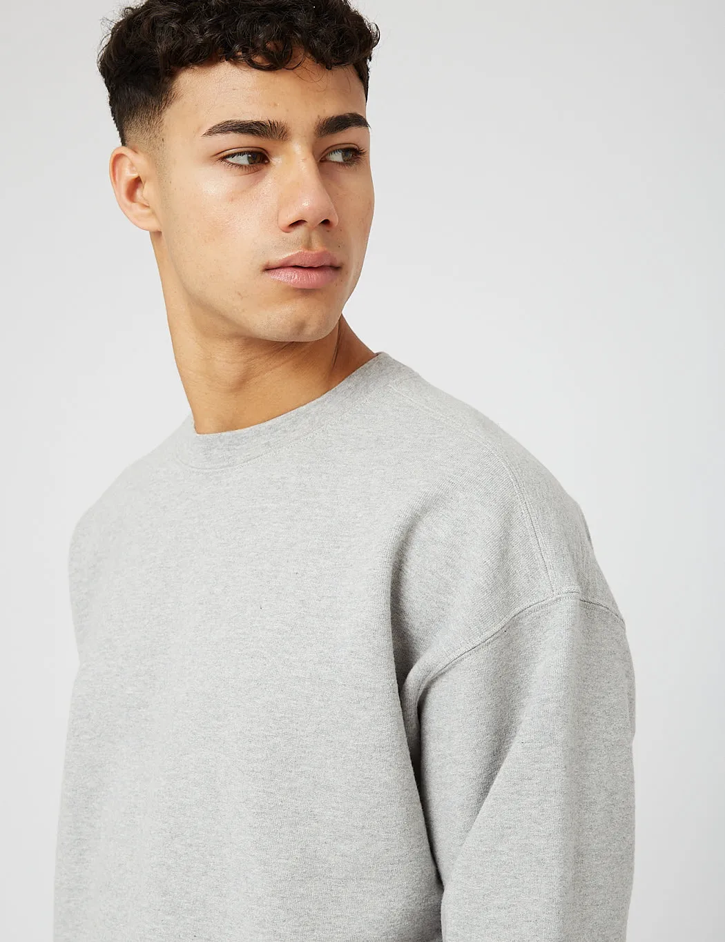 Snow Peak Recycled Cotton Crewneck Sweatshirt - Grey sold by Article London product image thumbnail 4