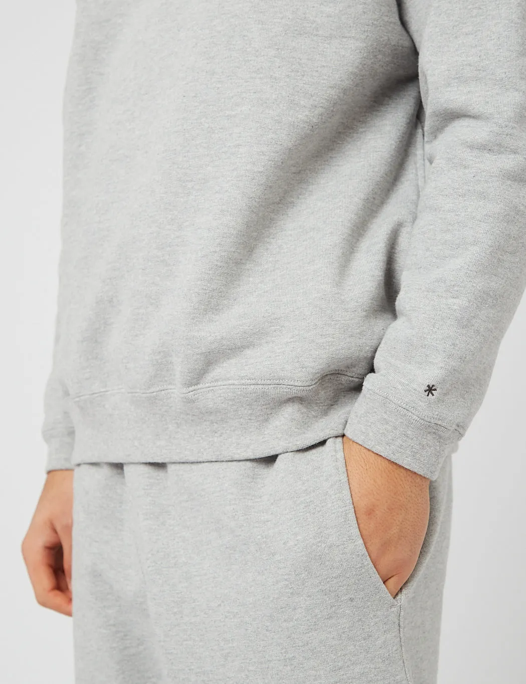 Snow Peak Recycled Cotton Crewneck Sweatshirt - Grey sold by Article London product image thumbnail 2